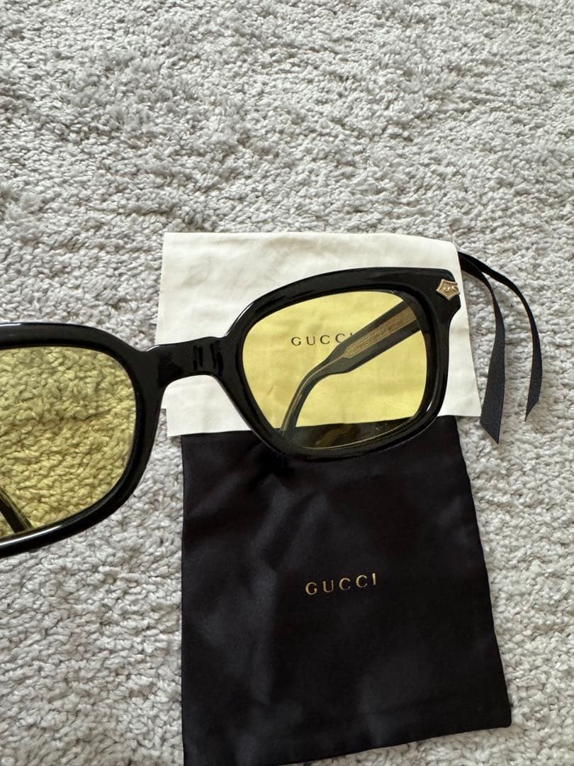 GUCCI イエローレンズ サングラス 【安室ちゃん キムタク ヒカル着用】