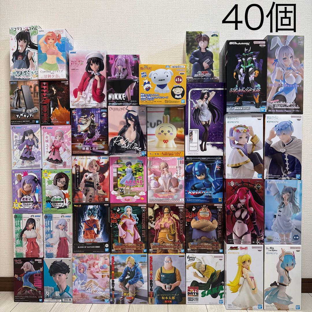 ②【在庫処分】プライズフィギュア40個まとめ売り 最新作入り】プライズフィギュア40個まとめ売り - メルカリ