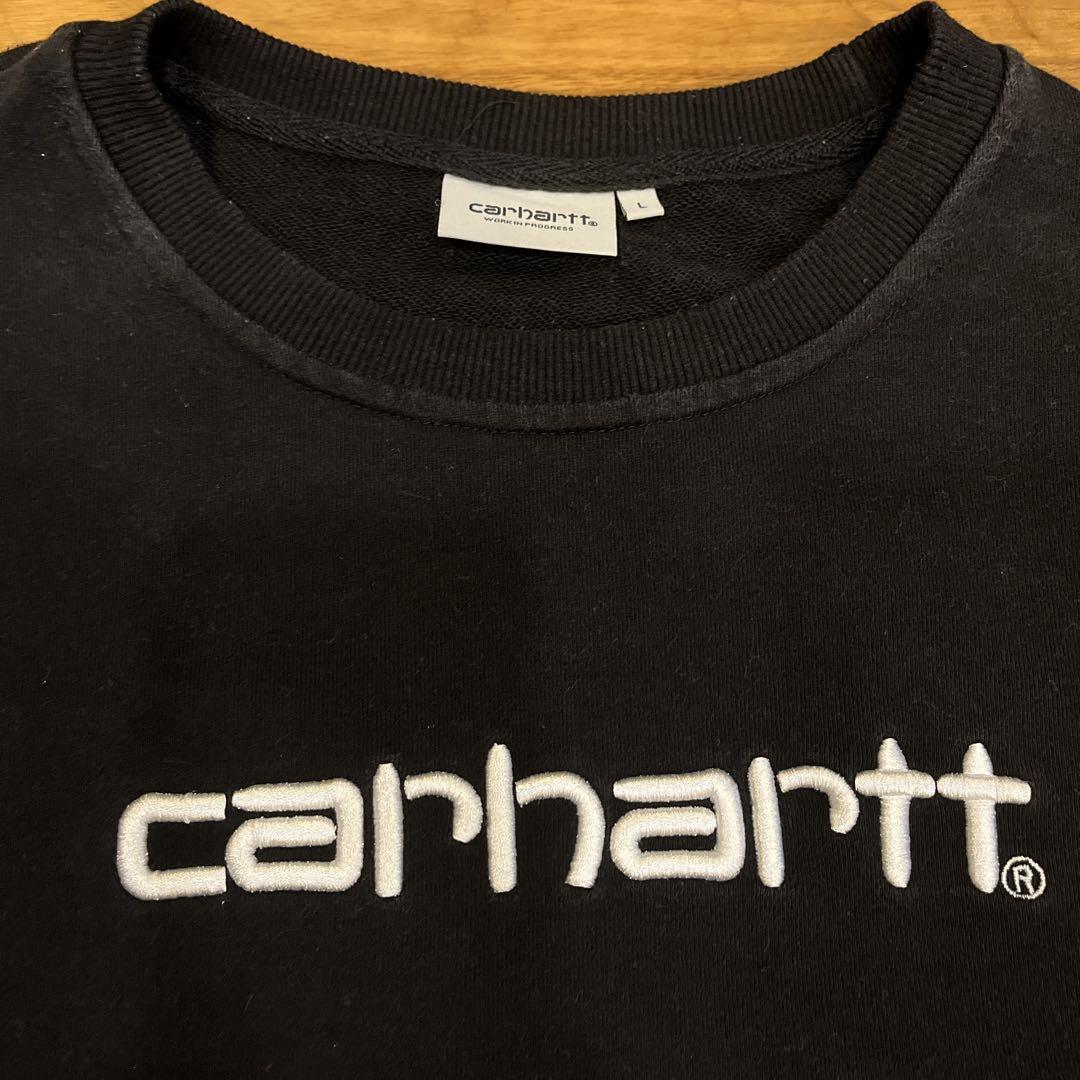 carhartt ブラック スウェット M