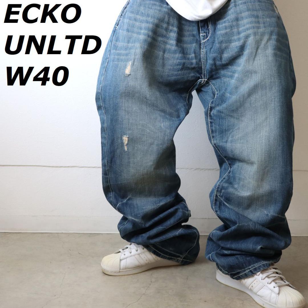【在庫あり】 ECKO UNLTD エコーアンリミテッド BOOTCUT デニム W40 パンツ