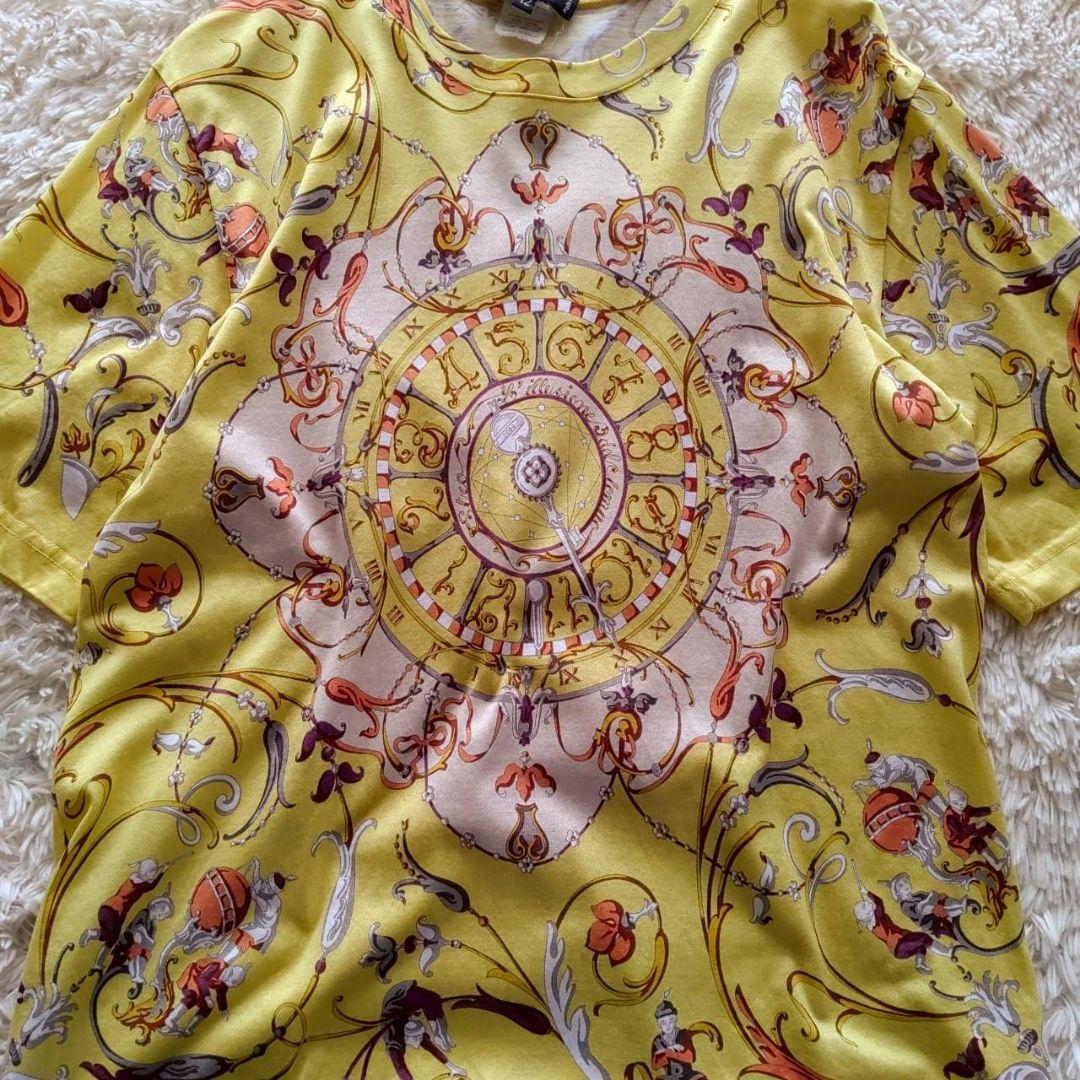 ETRO】エトロ イタリア製 ボタニカル柄 時計 ストレッチ 半袖