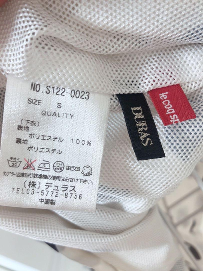 DURAS デュラスゴルフ　レインウエア　水玉　長袖＋半袖　ルコック