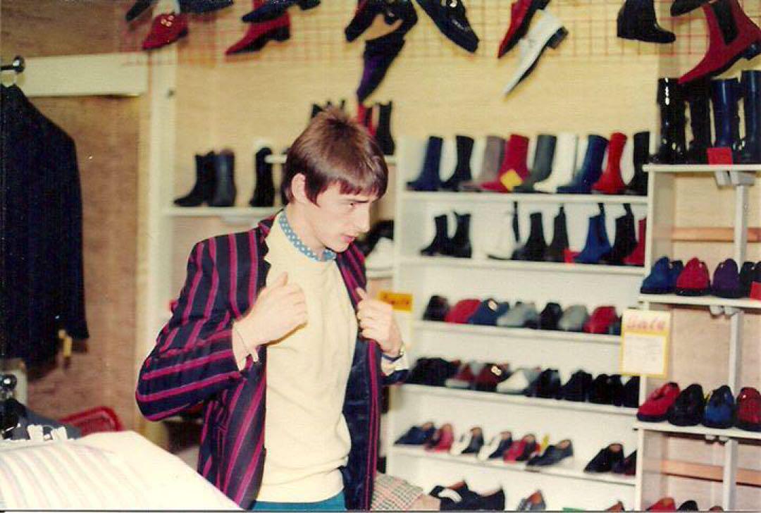 超貴重 70’s 80’s Melanddi Carnaby St ドットシャツ