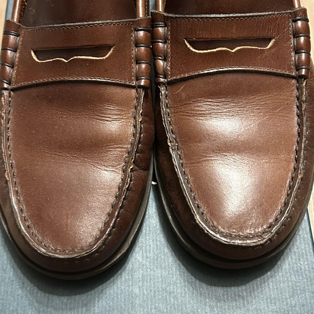 美品 Paraboot パラブーツ CORAUX RAID ローファー