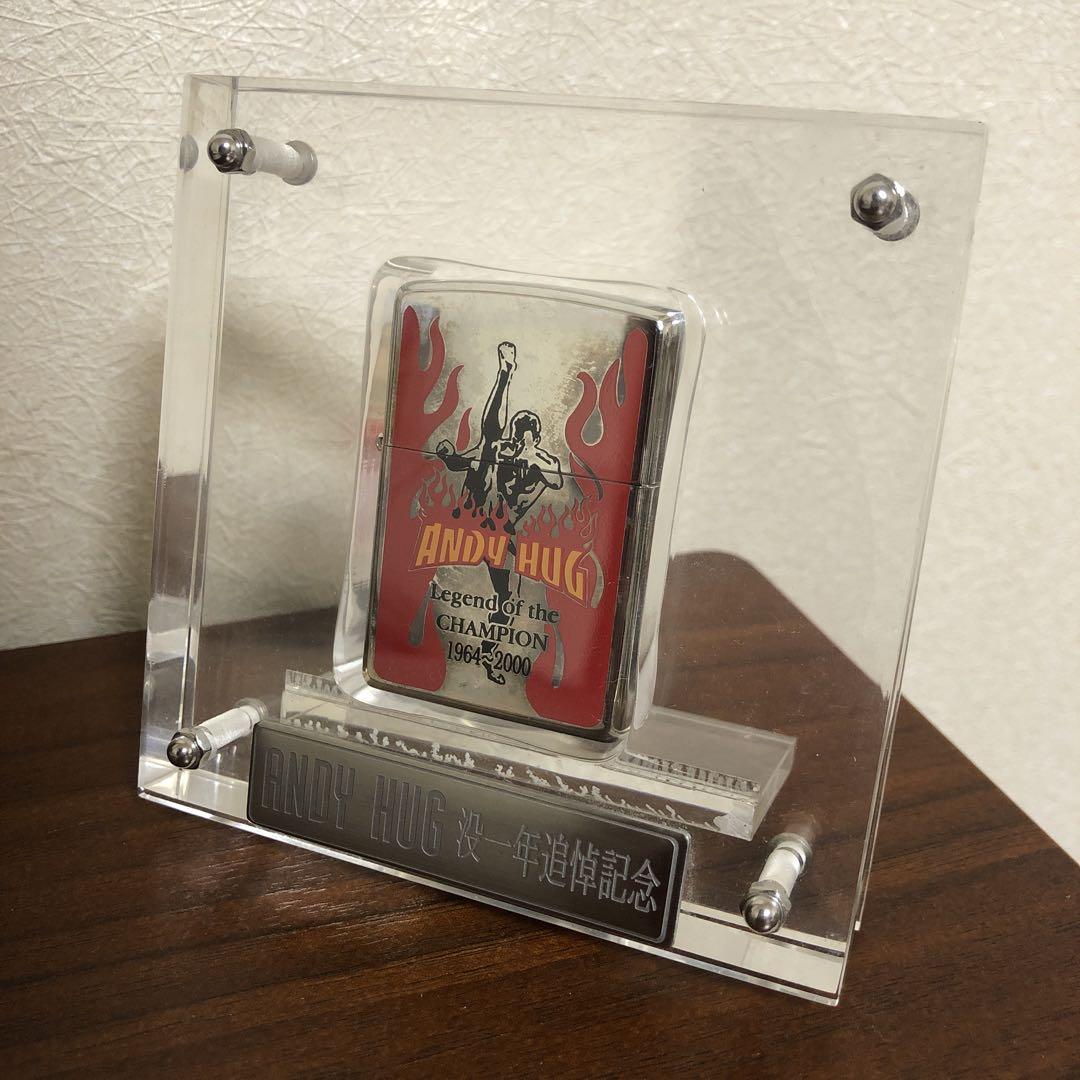 希少 zippo ジッポライター アンディー・フグ 限定品
