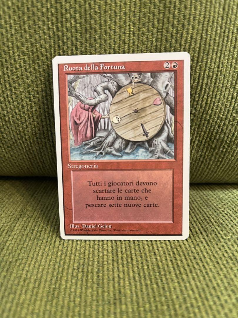 MTG Wheel of Fortune イタリア語 他言語 トレーディングカード MTG Wheel of Fortune イタリア語 他言語 トレーディングカード