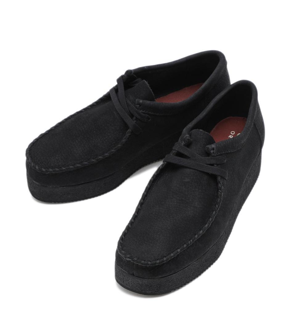 Clarks W Wallabee Lo クラークス ワラビー 厚底 レディース