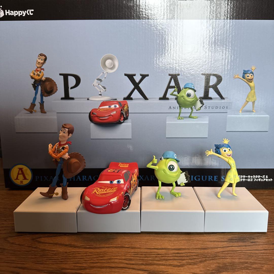 PIXAR Happyくじ フィギュアセット Happyくじ ハッピーくじ PIXAR ピクサー 2025 全種コンプセット