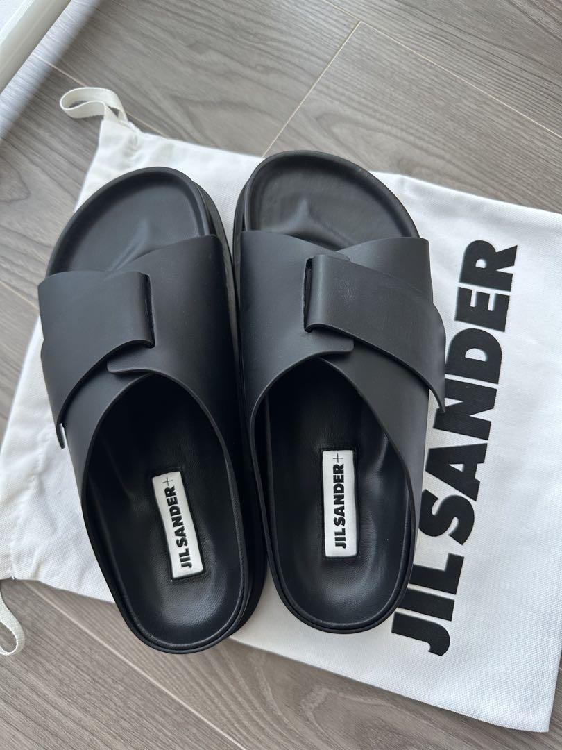 【美品】JIL SANDER スライド　サンダル　38