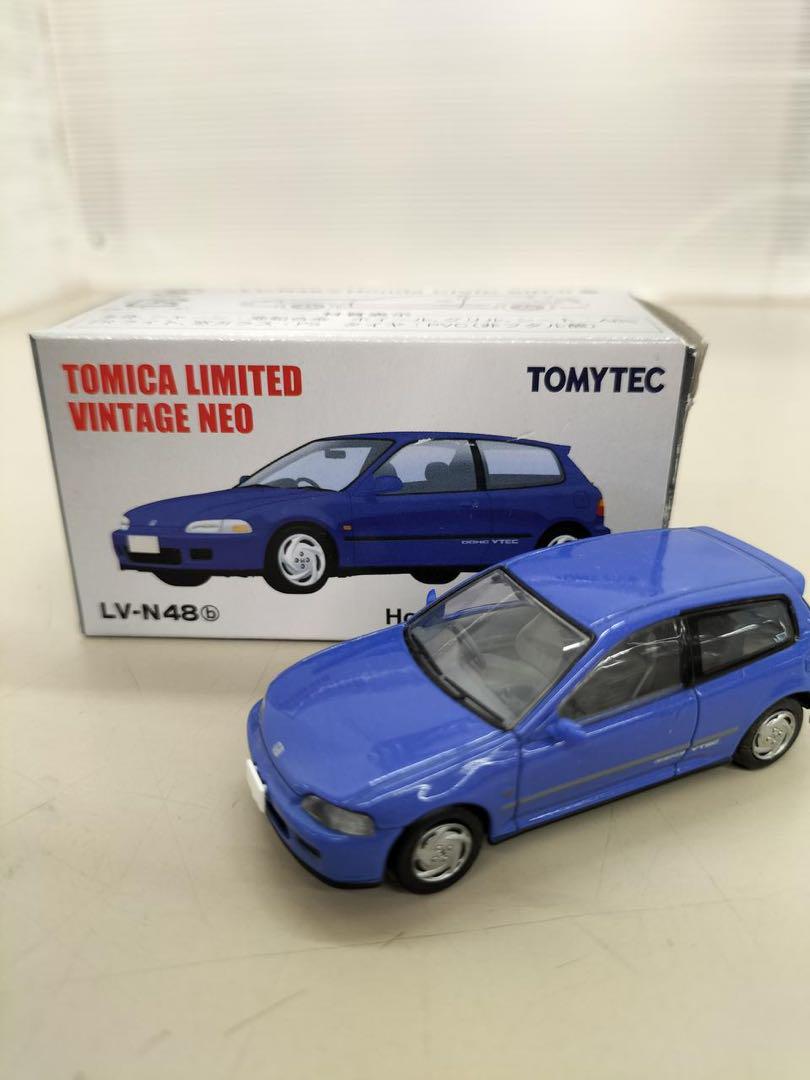 トミーテックトミカリミテッドビンテージネオ、LV-N48b シビックSiR-Ⅱ LV-N182b Honda シビック SiR-Ⅱ（白） | 製品をさがす | tomica
