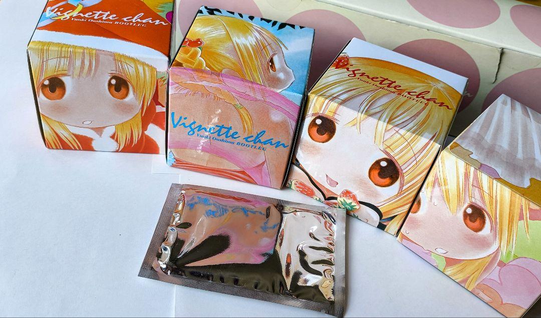 【未開封新品】ヴィネットちゃん フィギュア4体セット　カード付属