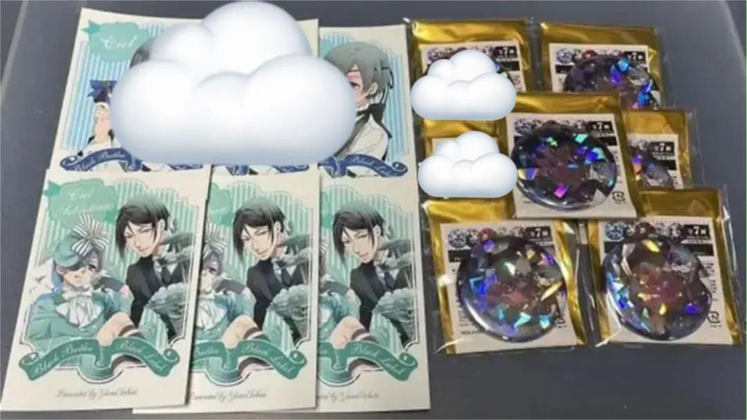 限定品 黒執事 宝石缶バッジ ブロマイド セバスチャン シエル キャラクターグッズ Www Ccmss Org Mx
