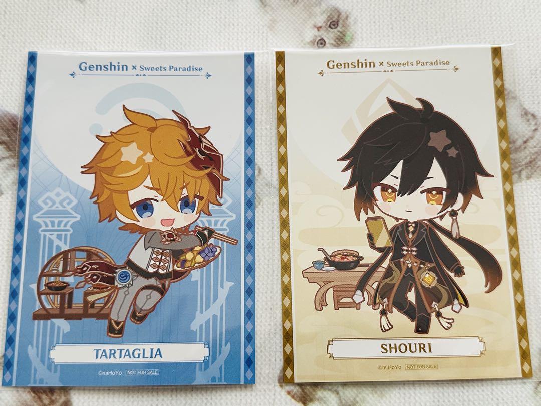 原神 クレー タルタリヤ ポストカード 限定オフラインイベント特典 非売品 原神 キャラPVシリーズ フォトカード タルタリヤ 禁忌滅却