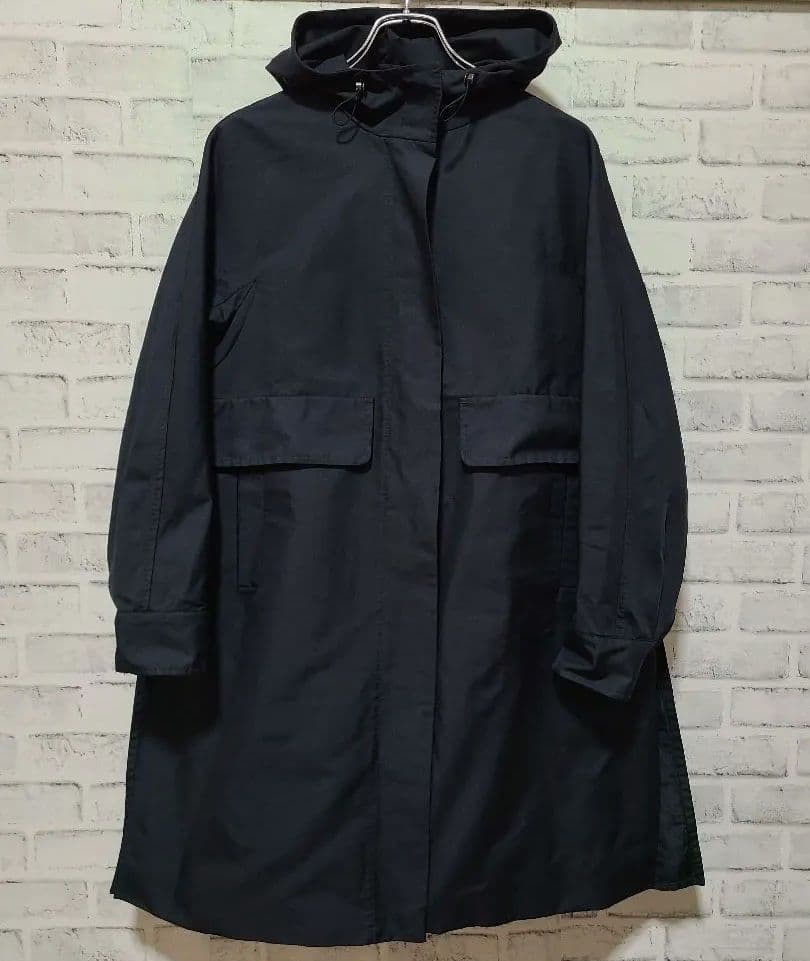 Max Mara マックスマーラ コート コート スリット ジップアップ フードS Max Mara