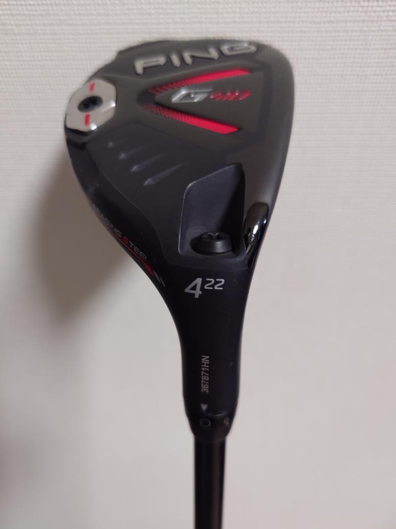 ピン G410 4U 22° アルタJCB SR PING ユーティリティ