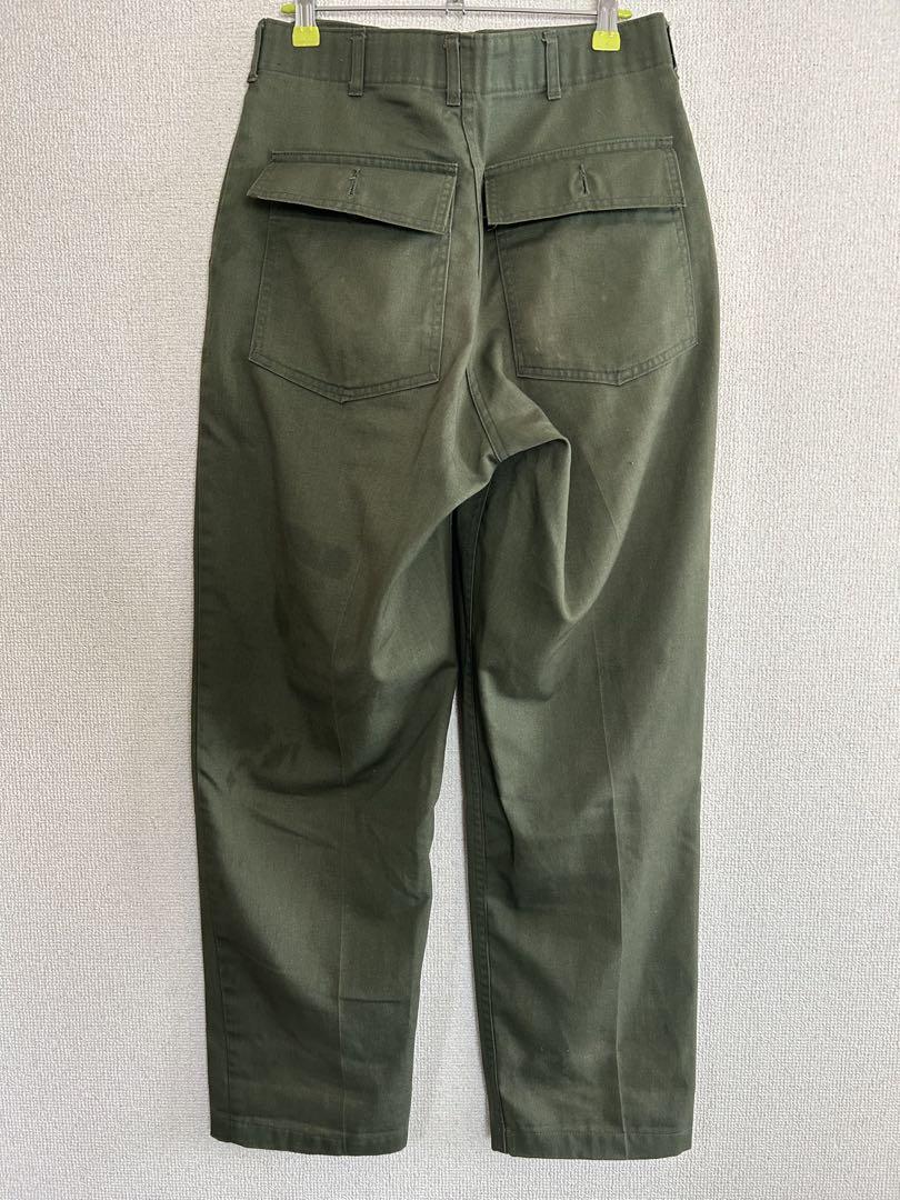 80s 米軍 USARMY ワークパンツ ミリタリー ベイカーパンツ