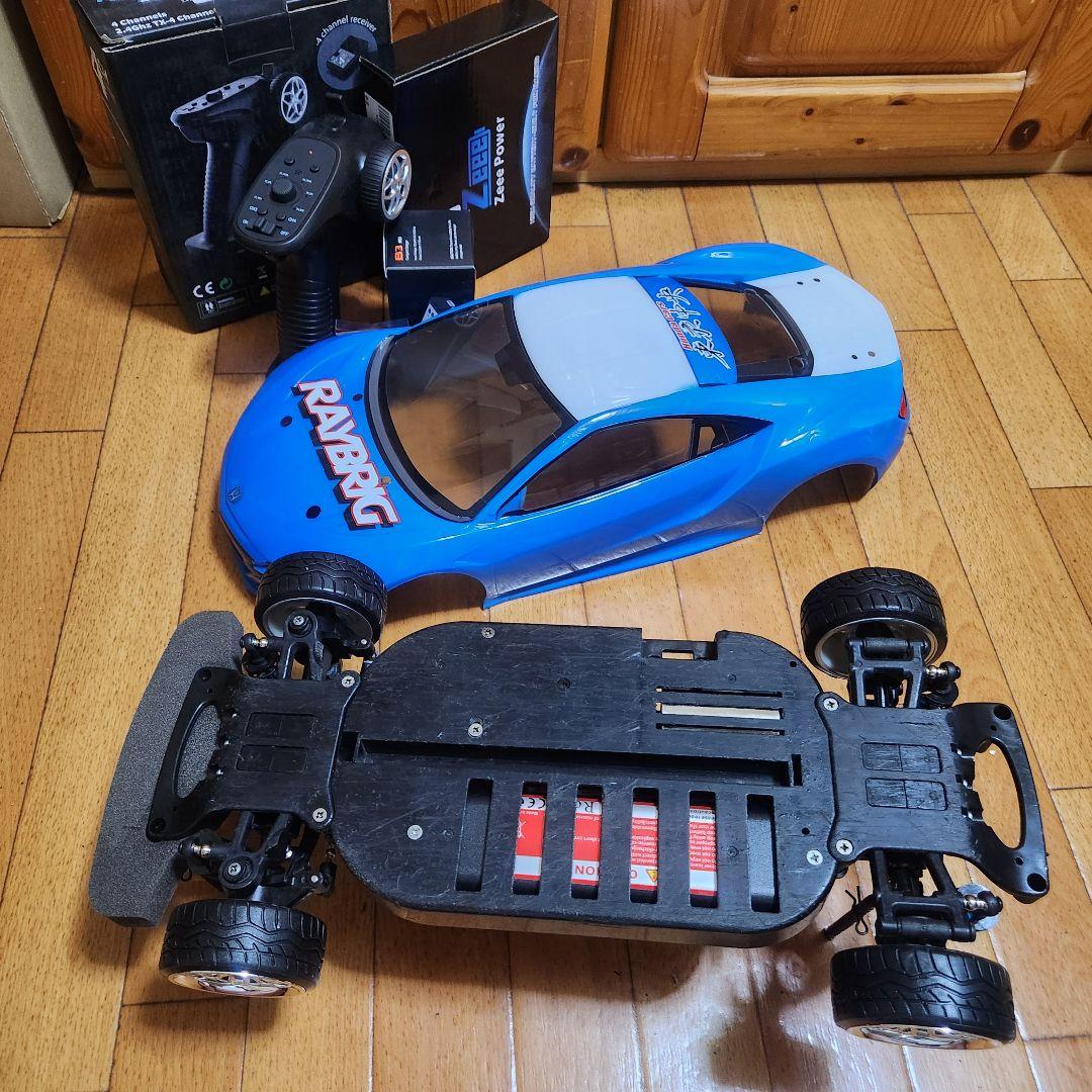 タミヤ ドリフト ラジコン フルセット　TT01　　NSX　ボディ　tt02