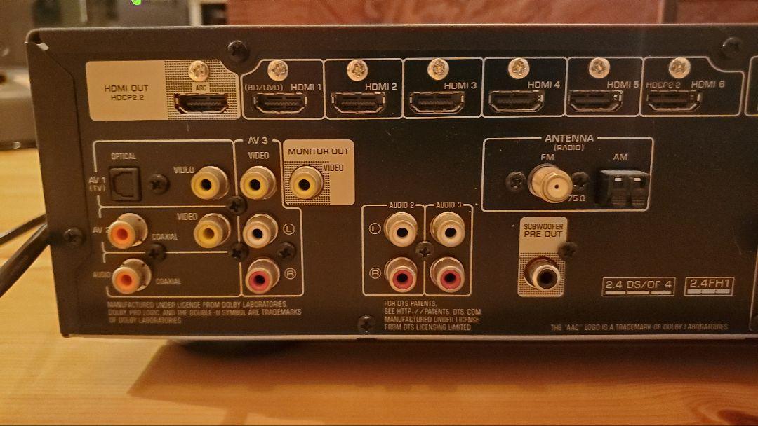 【美品, 動作確認済み】Yamaha RX-S601 箱付き一式 薄型AVアンプ