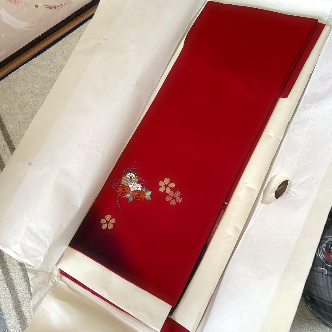 振袖 青色 鳥と花模様 袋帯蝶柄 セット レトロ 古典柄 - メルカリ