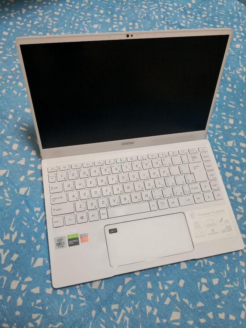 美品)高性能軽量ノートPC-MSI製GPU付きゲーミングノートPC