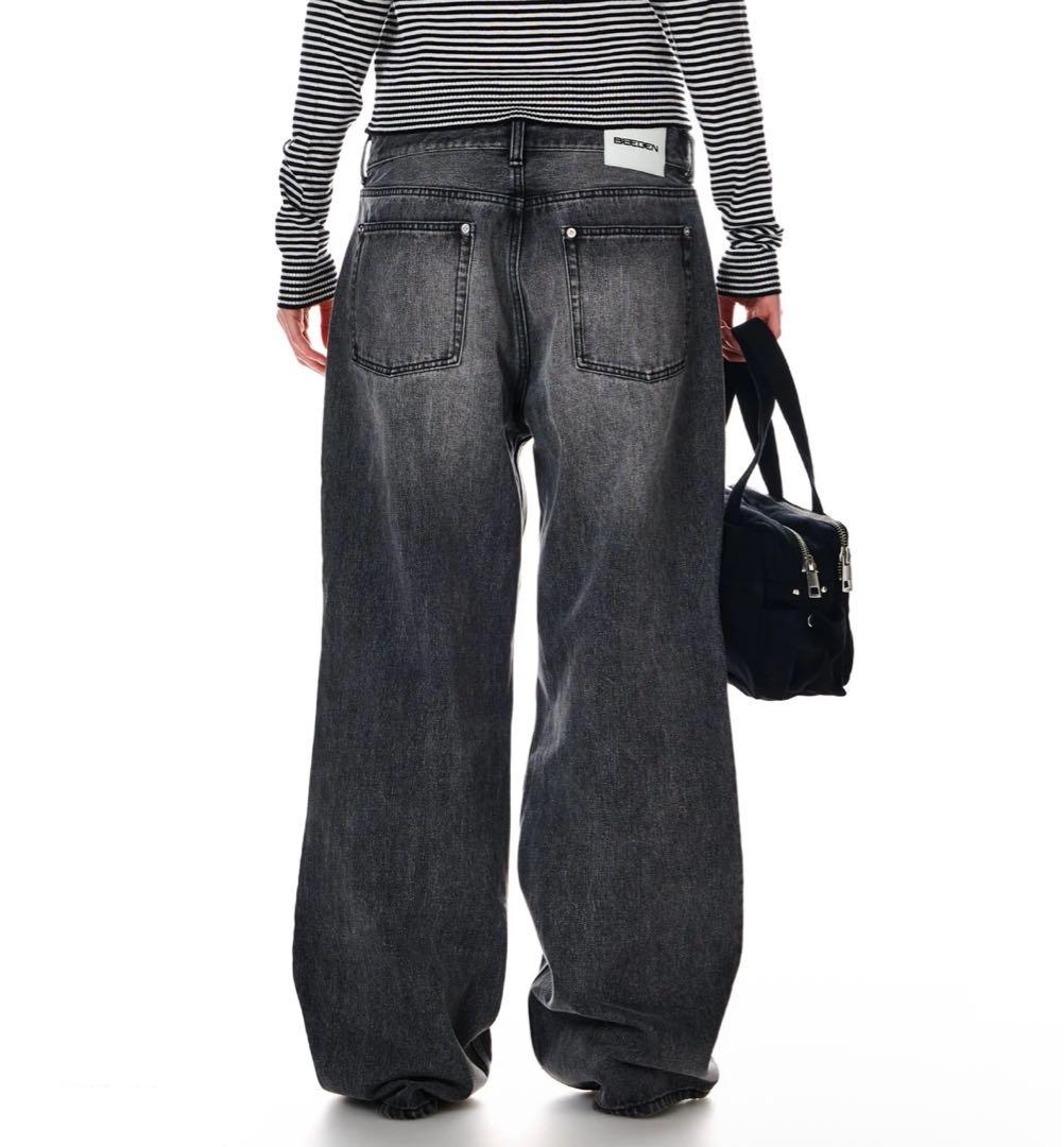 beeden METAL EYELET SEMI LOOSE DENIM