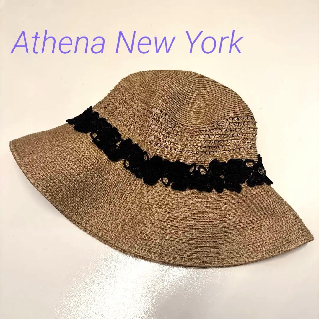 名作 Athena New メルカリ - レース麦わら帽子 York 帽子