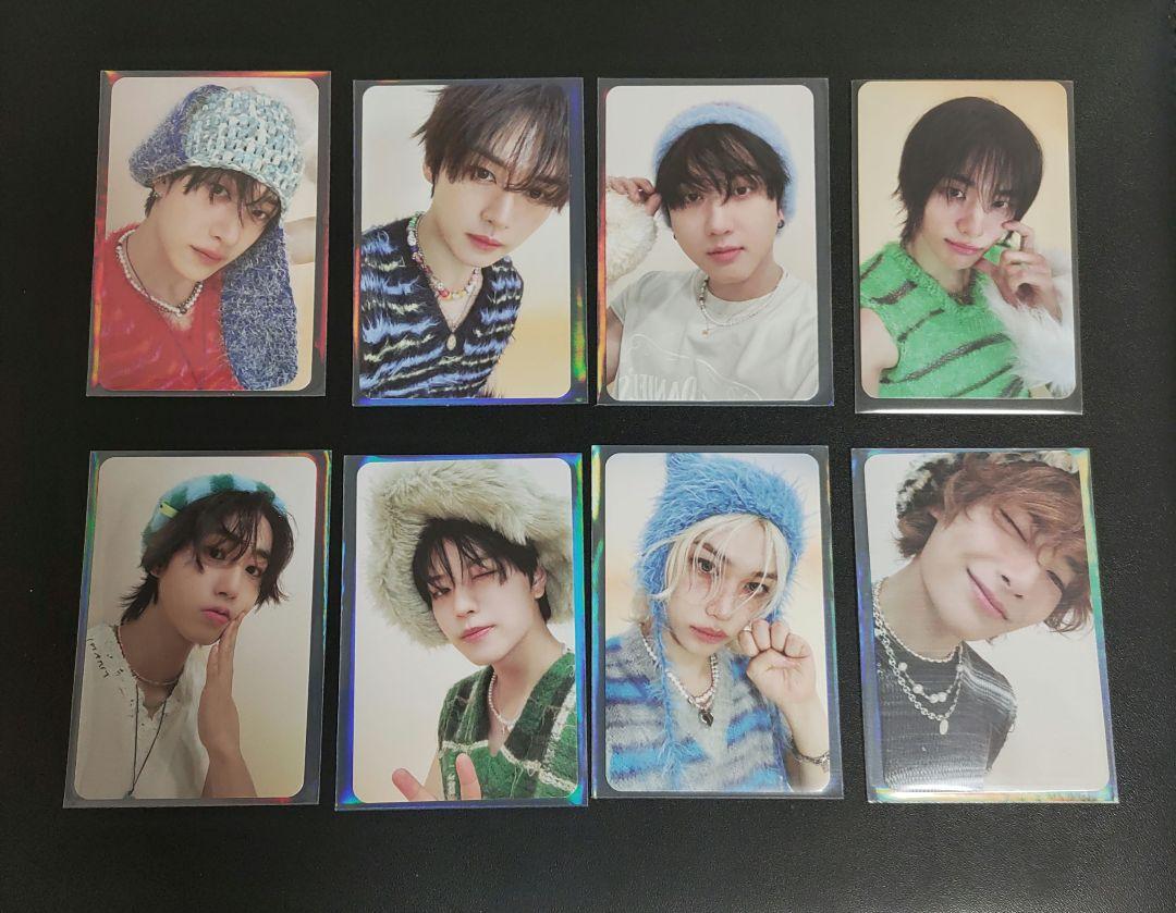 StrayKidsスキズ ATE 封入 BOOM 両面 8枚 コンプリート