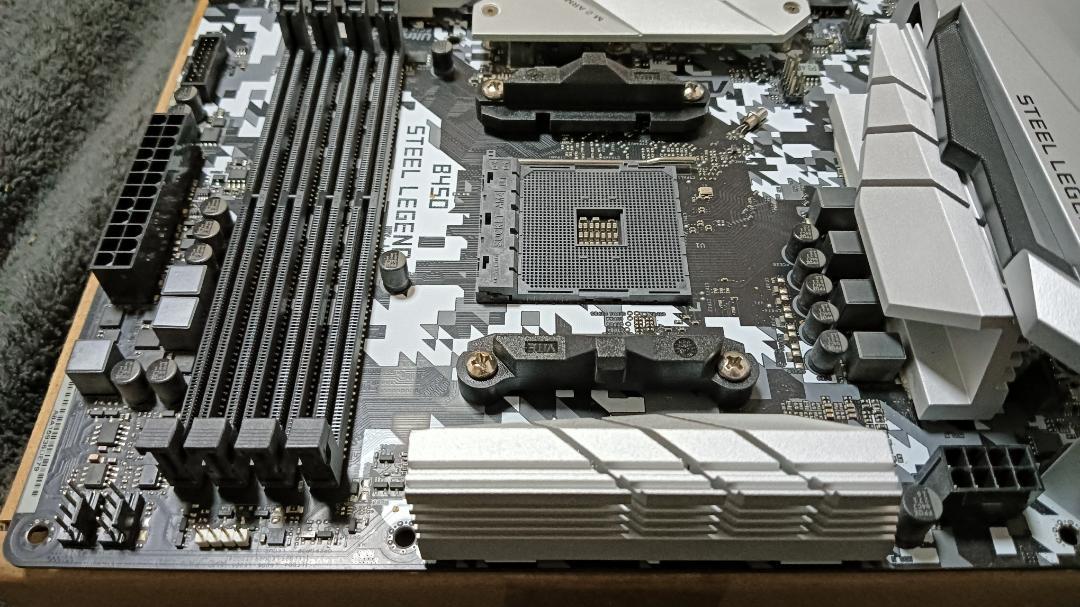 【低負荷・低発熱環境】ASRock B450 STEEL LEGEND