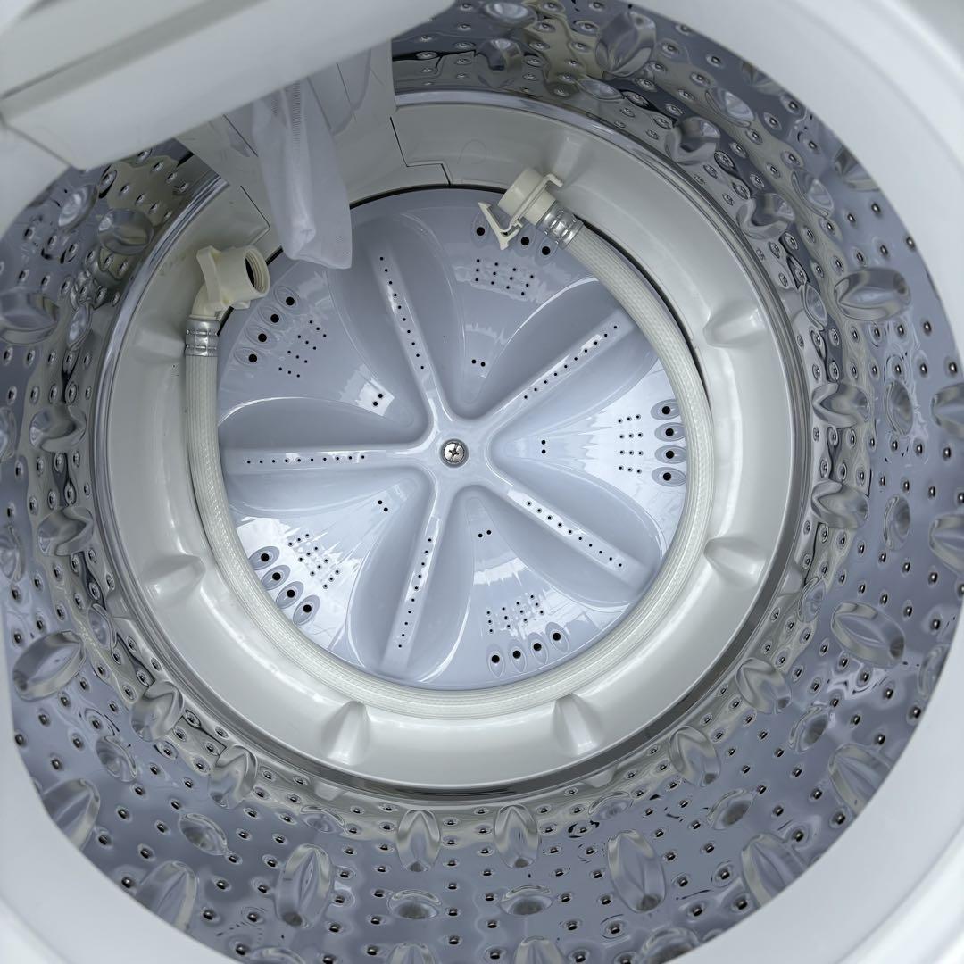 SHARP 全自動電気洗濯機 ES-QE5J-W 5.5kg 2024年 美品