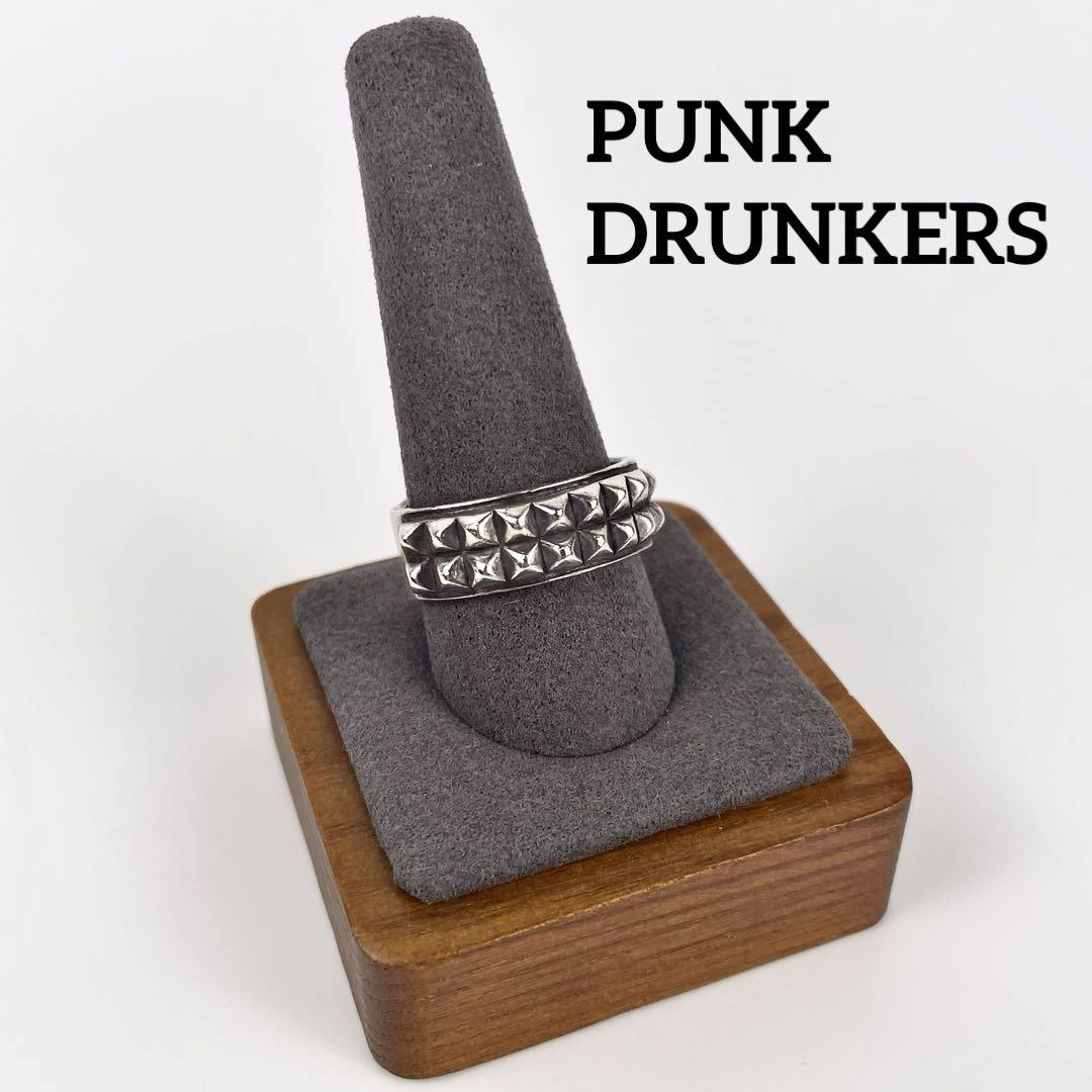 PUNK DRUNKERS パンクドランカーズ シルバー925 スタッズリング PUNK DRUNKERS パンクドランカーズ シルバー925 スタッズリング