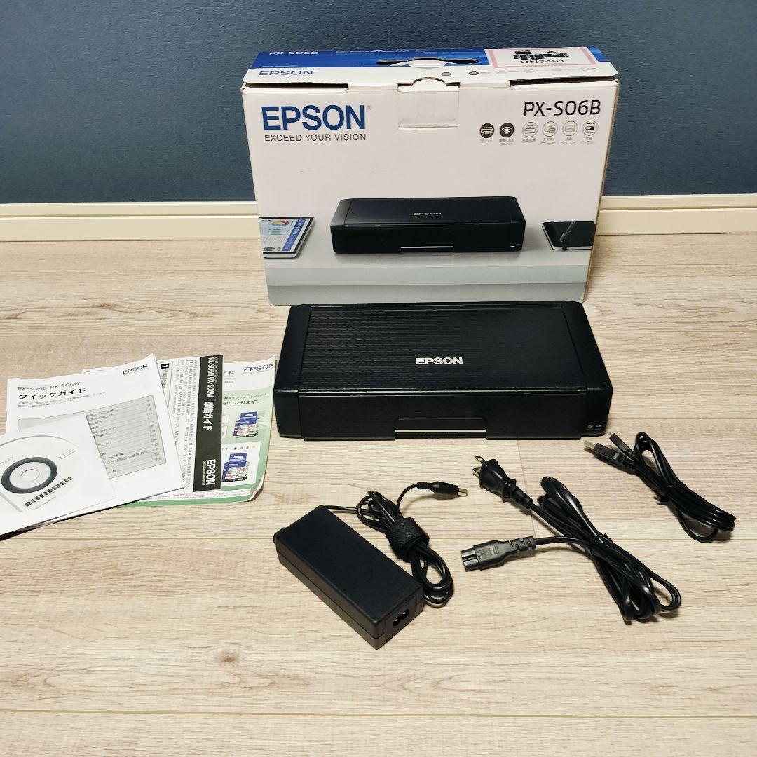 EPSON PX-S06B エプソン モバイルプリンタ
