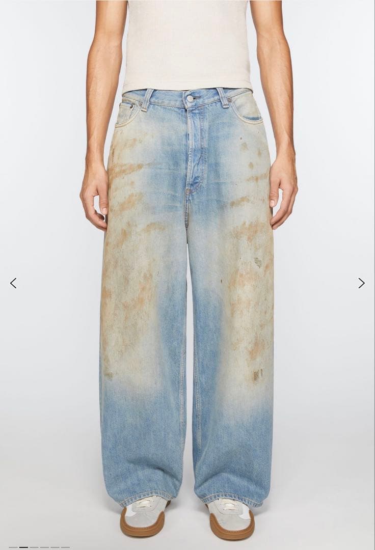 acne studios スーパーバギーフィットジーンズ　2023