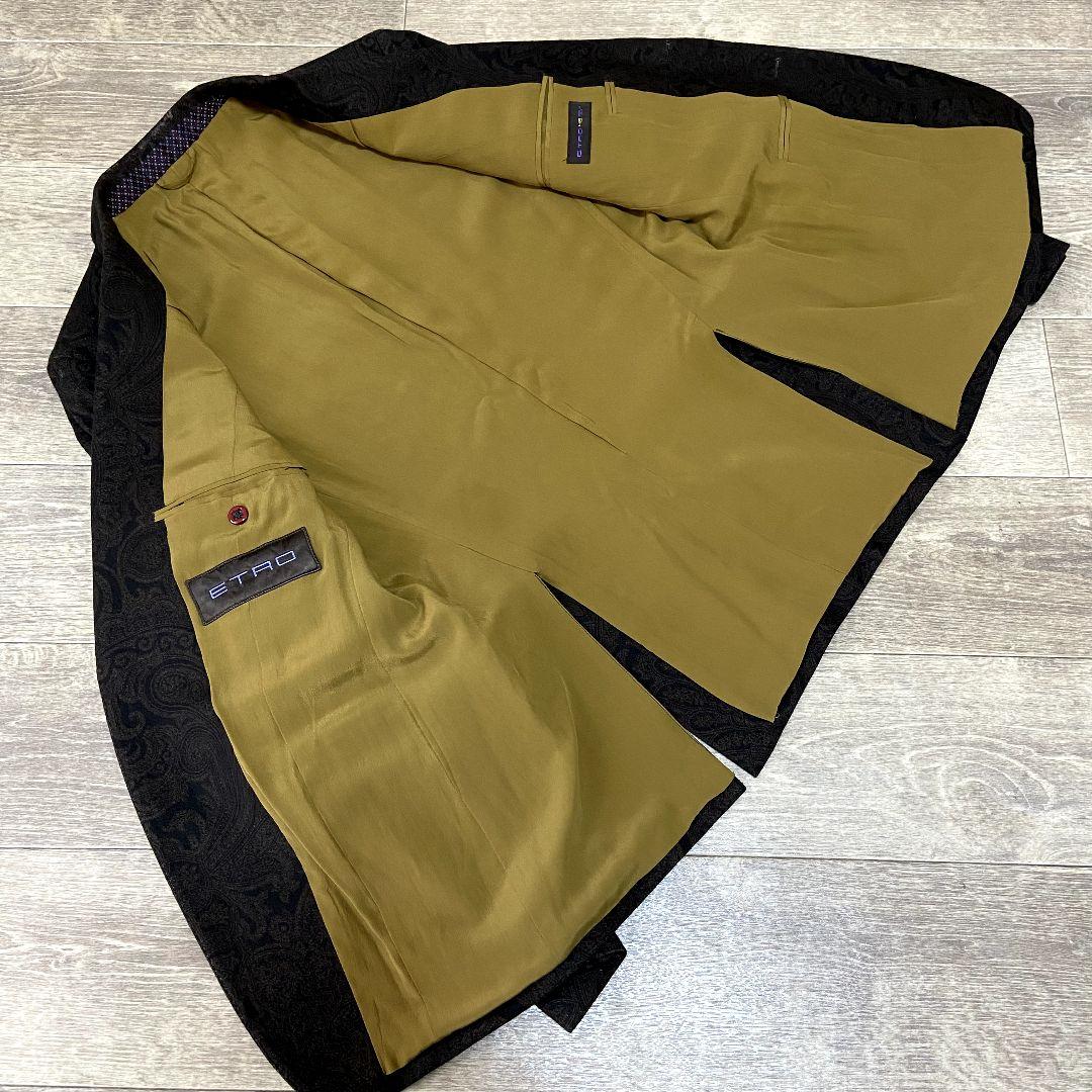 【美品】ETRO　エトロ　ペイズリー柄　テーラードジャケット　サイズ48