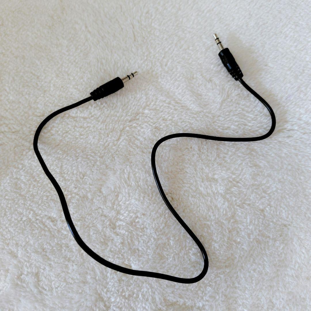 3.5mm オス-オス ステレオオーディオ AUXコードケーブル 0.5m