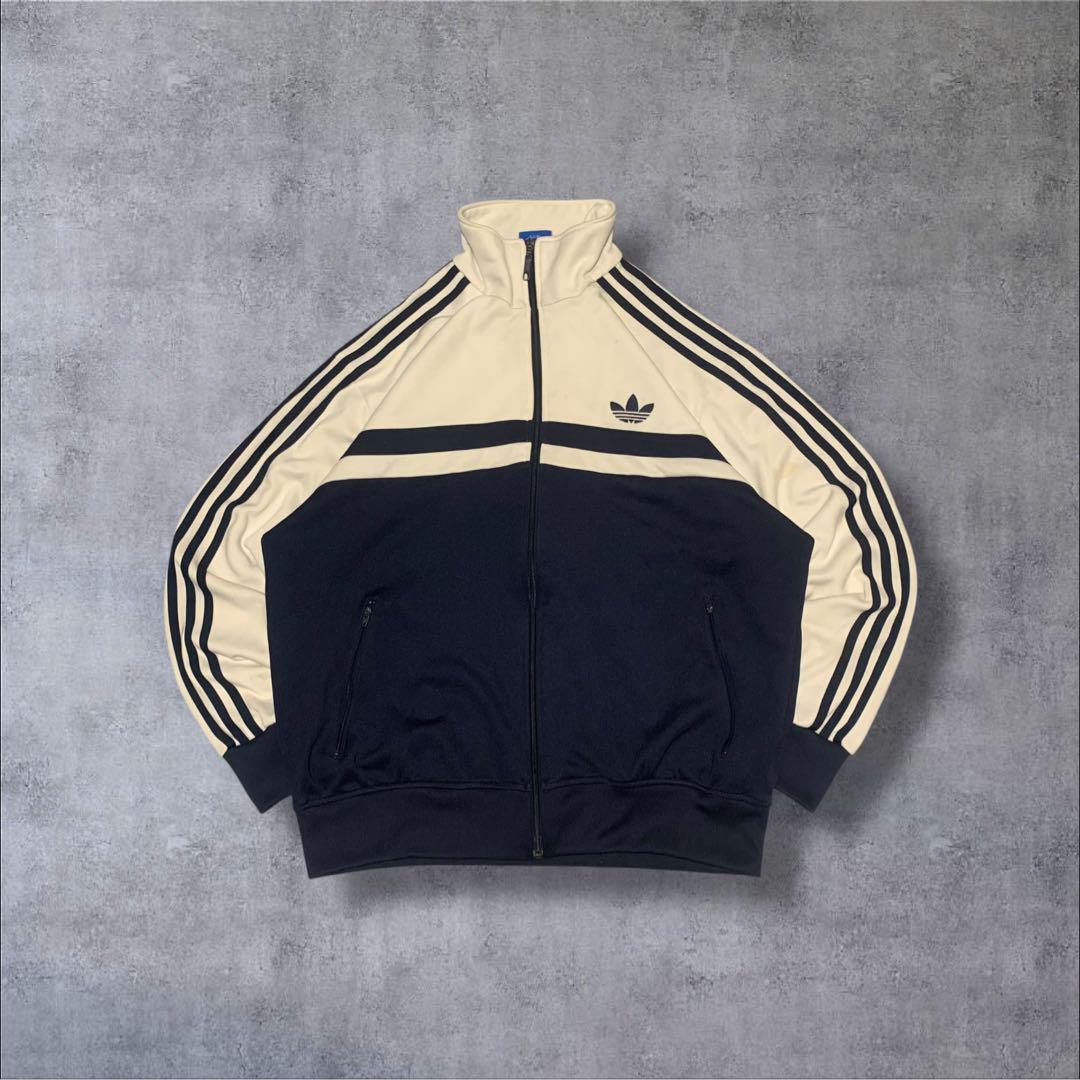 2012年製adidasアディダス古着トラックジャケット刺繍トレフォイルR636