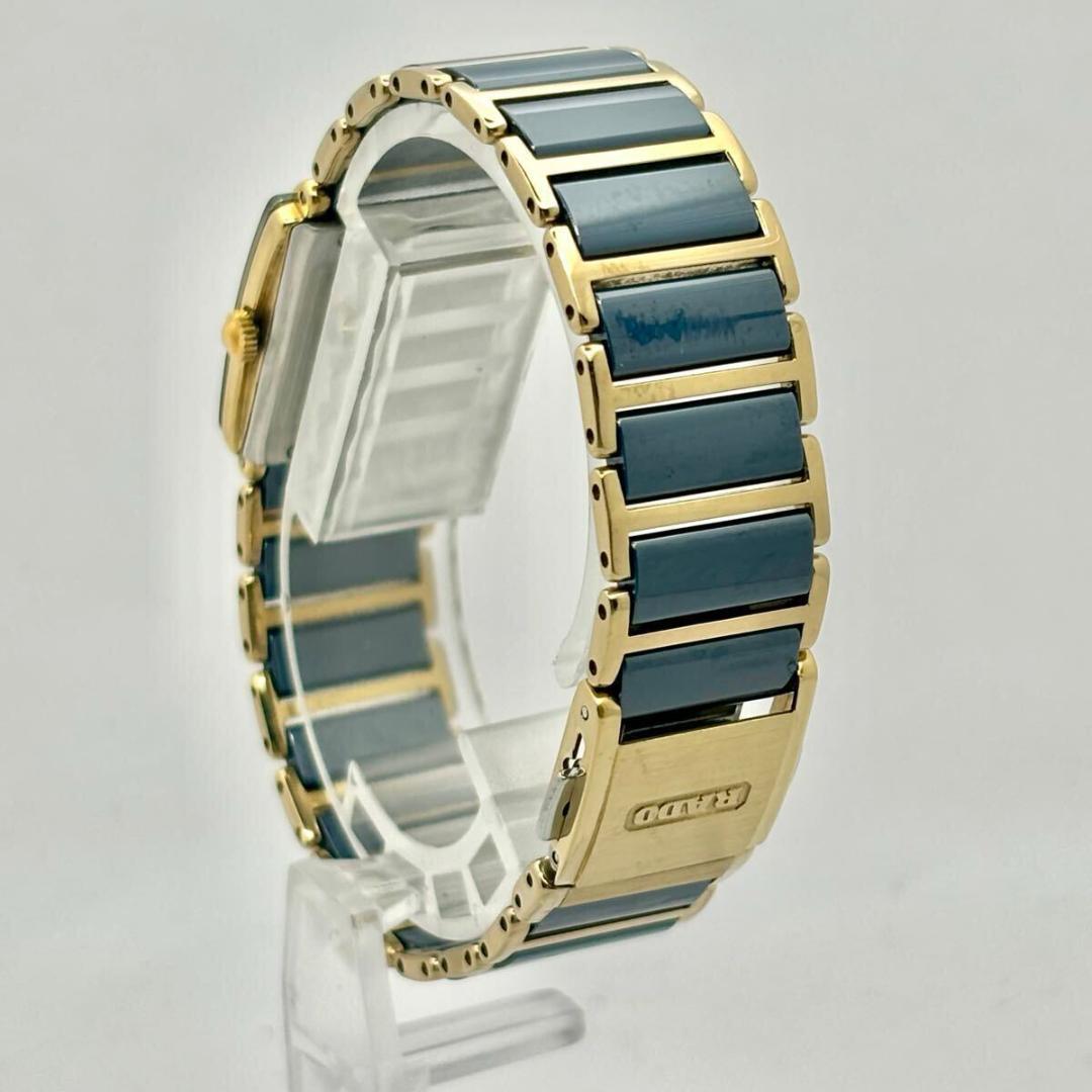 RADO DIASTAR レディース 腕時計 2Pダイヤ セラミック ジャンク