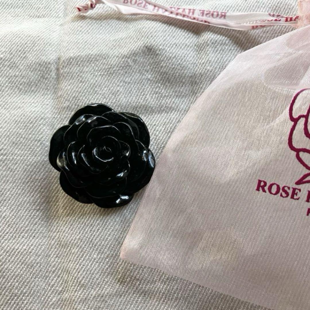 美品 ROSE HAYLLAND ローズハイランド ローズモチーフ ブローチ