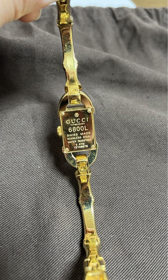 GUCCI バンブー時計 GOLD