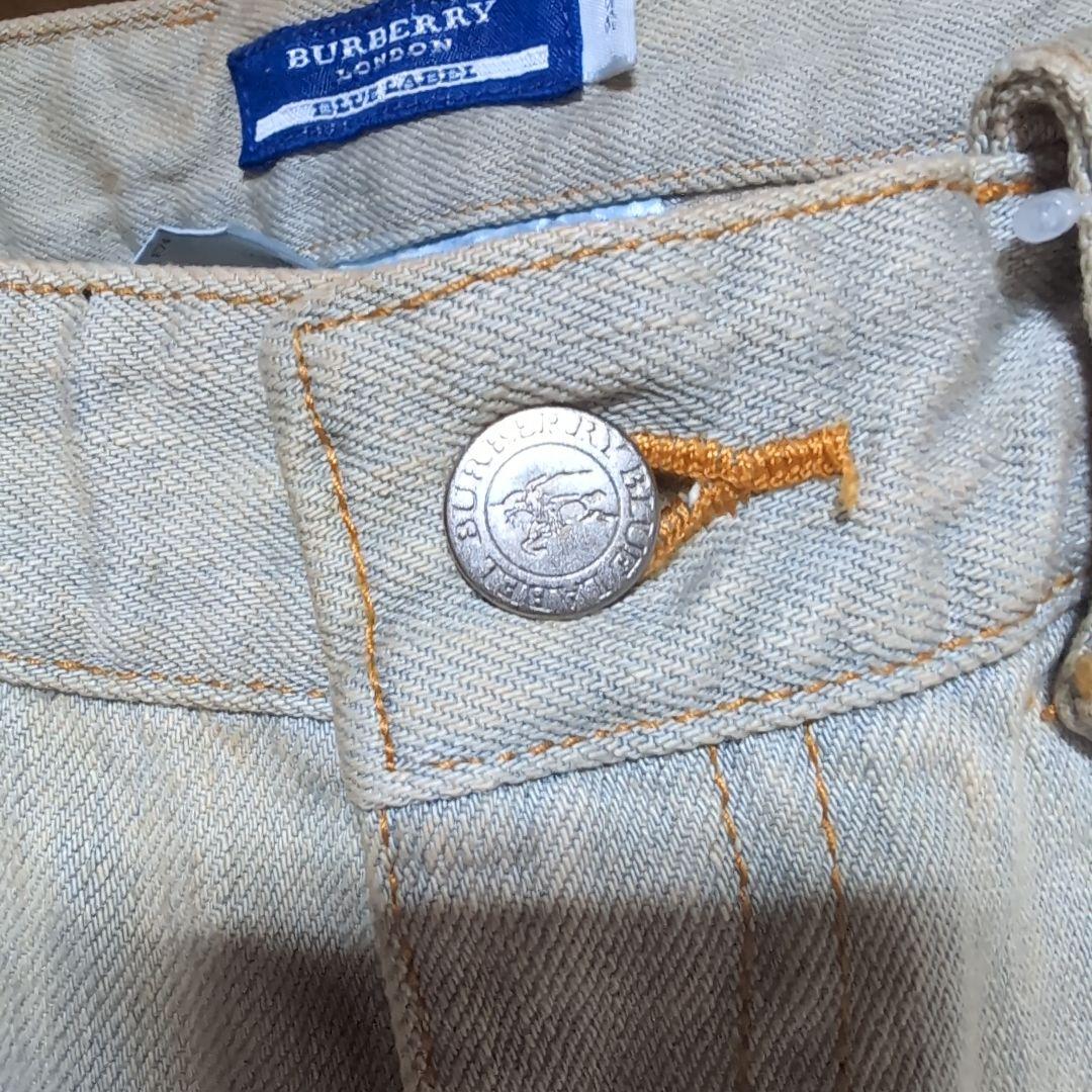BURBERRY ウオッシュブーツカットデニム