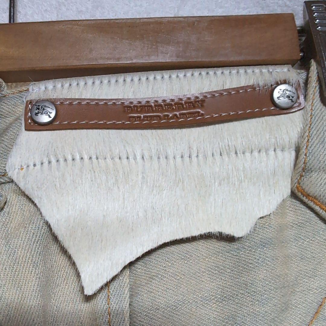 BURBERRY ウオッシュブーツカットデニム