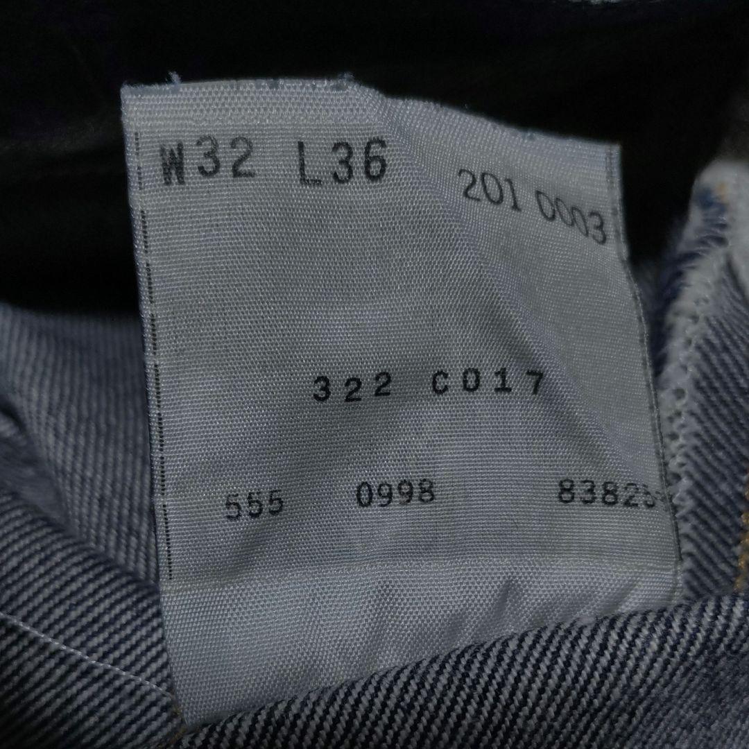 98年 バレンシア製 LEVIS 201xx デニムパンツ リーバイス 555