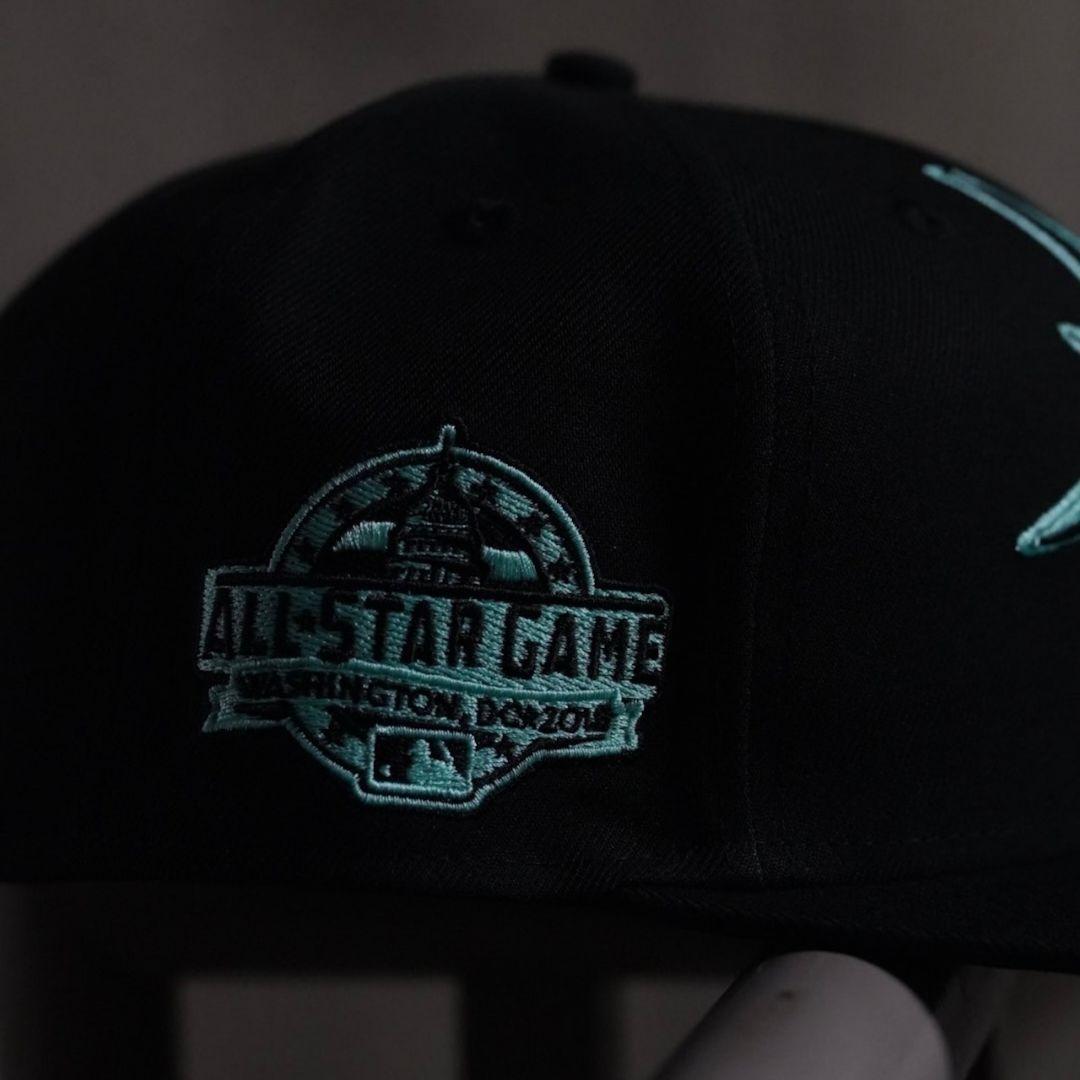 限定キャップ　NEW ERA 59FIFTY マリナーズ　TiffanyBlue