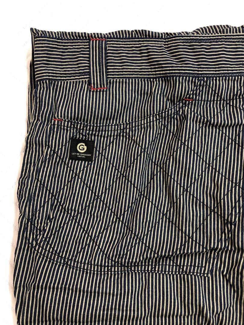 GAVIAL S/S jumpsuits stripe つなぎ オーバーオール - メルカリ
