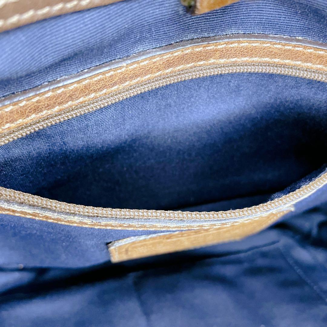 COACH コーチ デニム パッチワーク ハンド バッグ グラニー バッグ 希少