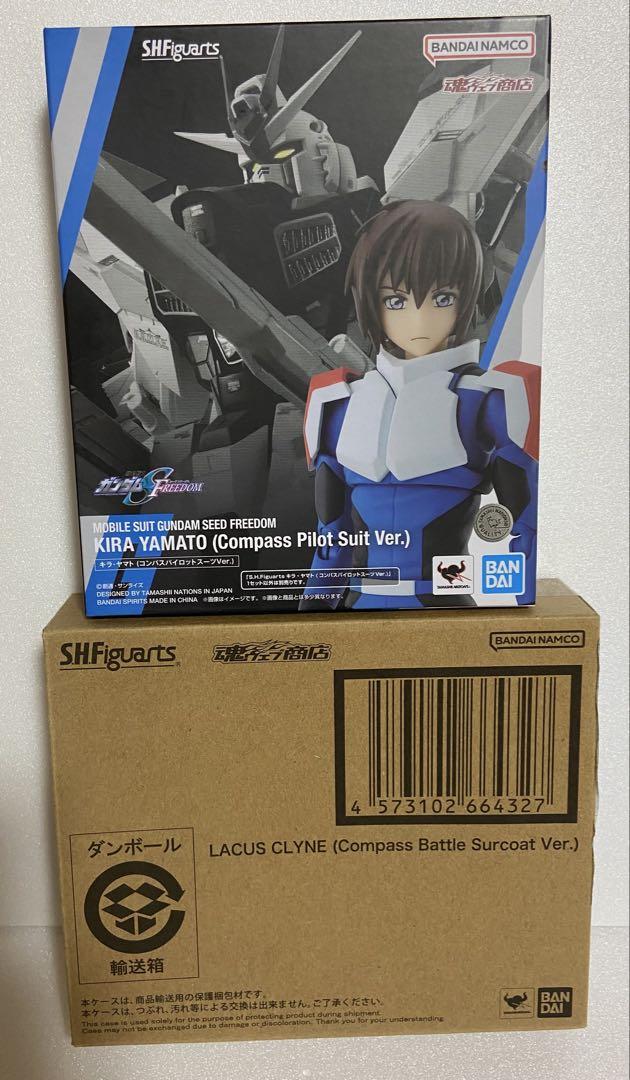 S.H.Figuarts フィギュアーツ　キラ・ヤマト　ラクス・クライン