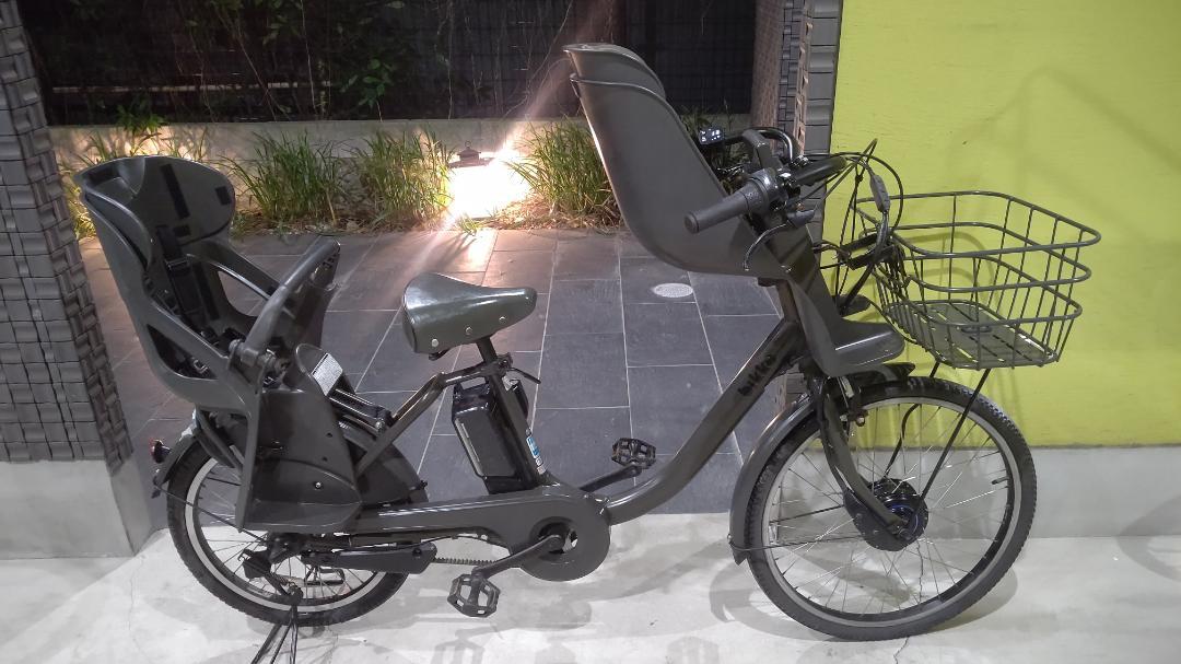 ブリヂストン　BIKKE　MOB　dd　回生充電機能付き　電動自転車　子乗せ