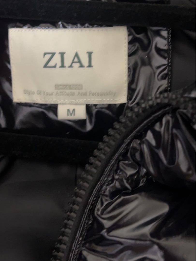ZIAI 黒 ダウンジャケット Mサイズ 丈短め
