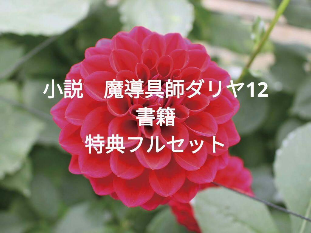 魔導具師ダリヤ12巻　書籍+特典セット
