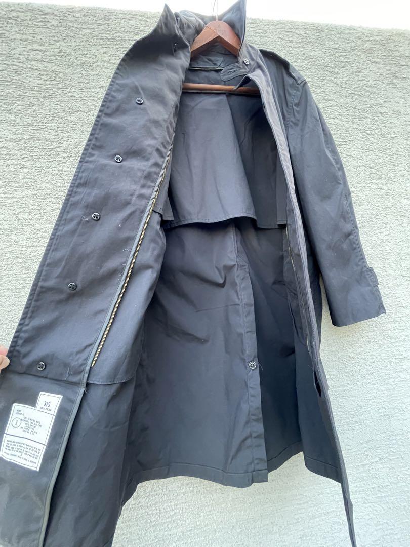 80S ステンカラー コート 32 USNビンテージ XS NAVY ミリタリー