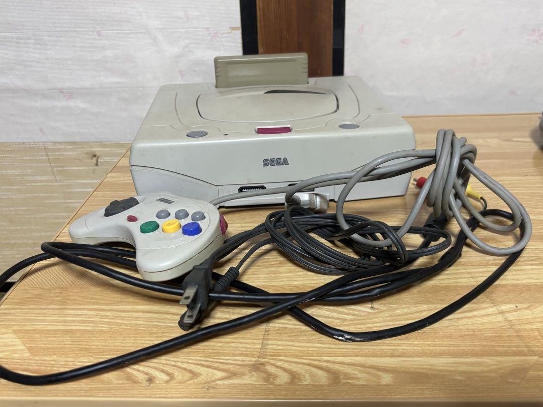 セガサターン 本体一式　メモリーカード付　中古